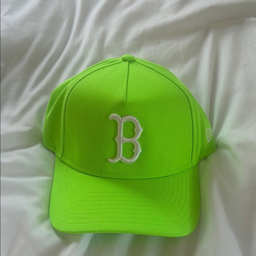 Limited Edition Neon Green Boston Red Sox SnapBack
